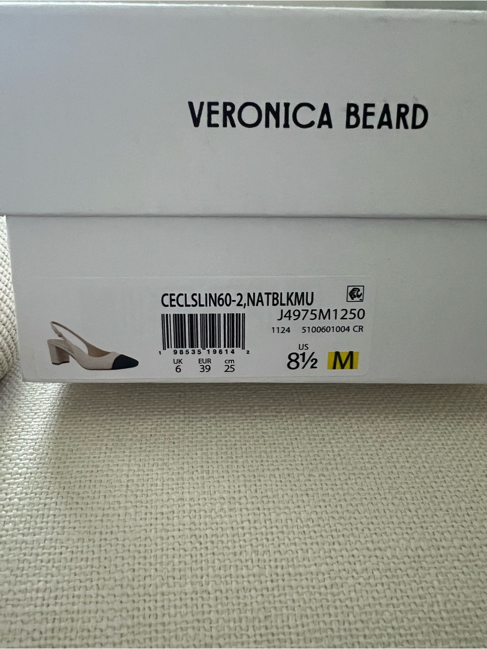 Veronica Beard Sling Back Block Heels - Picture 4 of 4